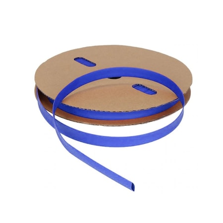 Kable Kontrol Heat Shrink Tube, Thin Wall, 2:1 I.D. Shrink Ratio, 1 in I.D. Before Shrinking, Blue, 100 ft HS367-S100-BLUE